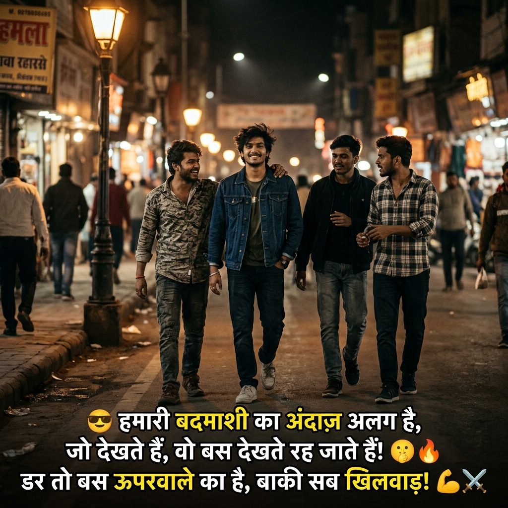 Badmashi Shayari