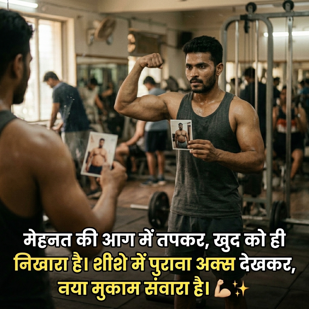 Gym Shayari