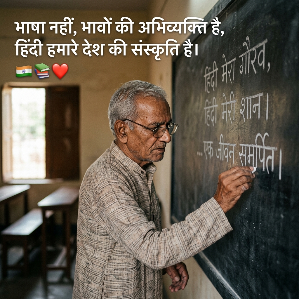 Hindi Diwas Shayari