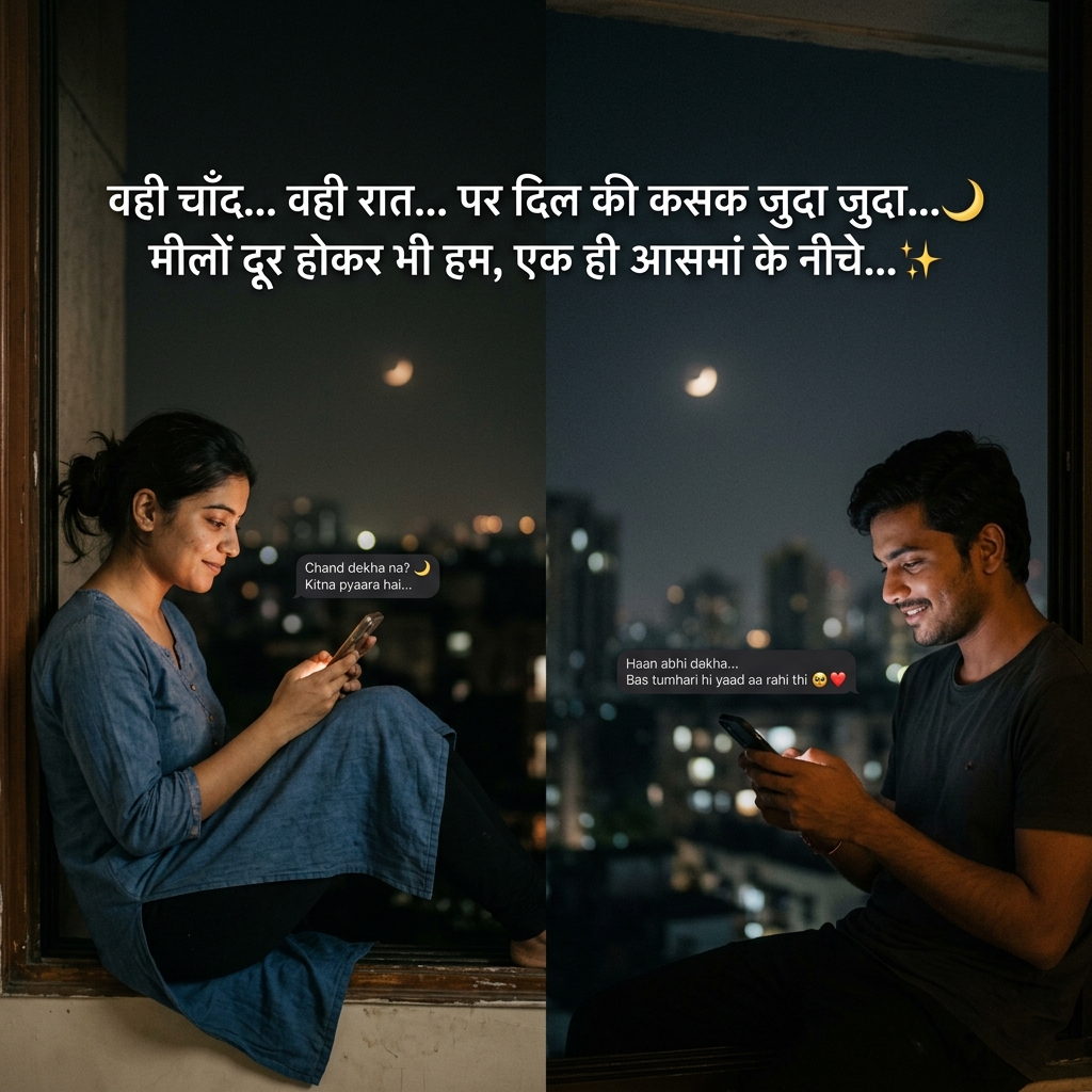 Moon Shayari 