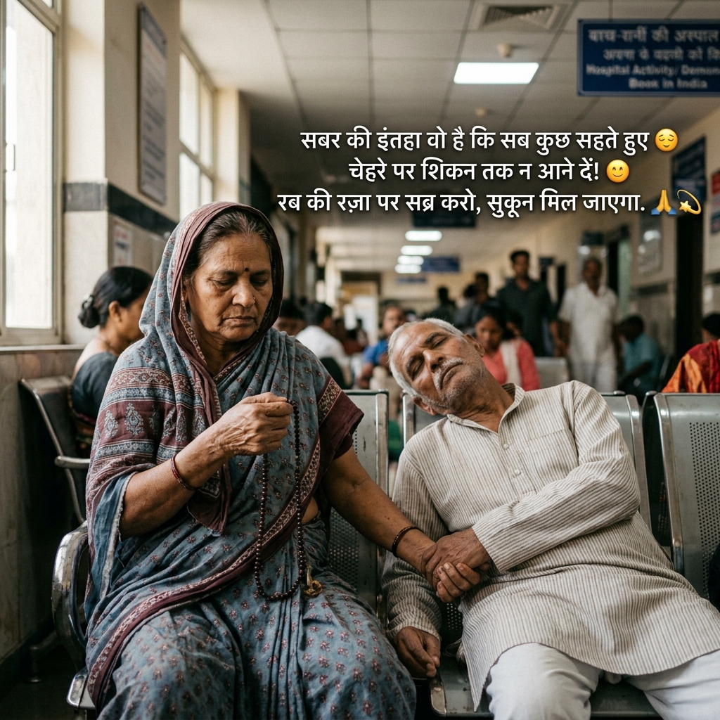 Sabar Shayari