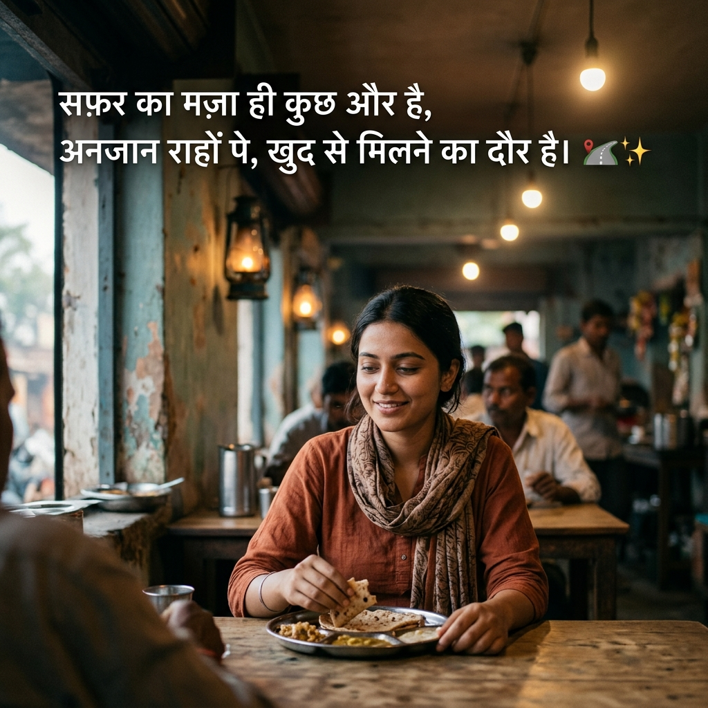 Travel Shayari 
