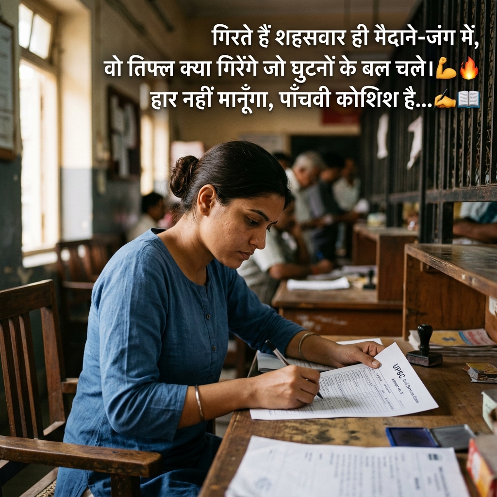 UPSC Shayari