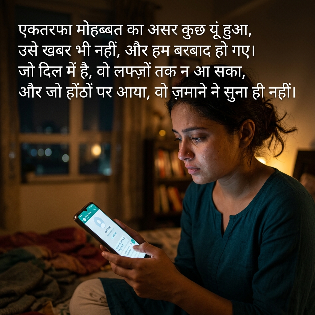 One Sided Love Shayari