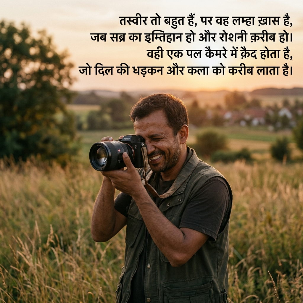 Photography Shayari