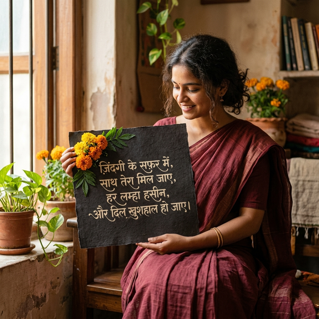 Square Poster Shayari