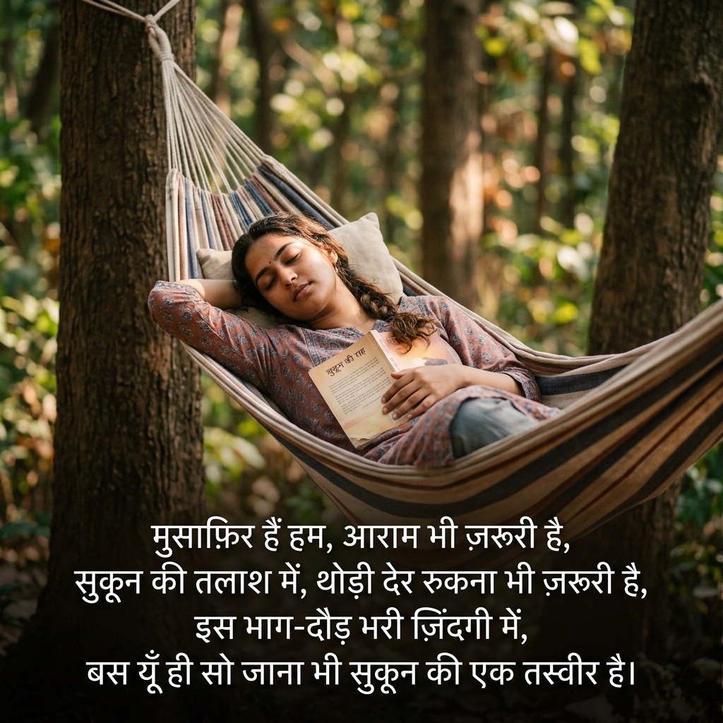 Sukoon Shayari
