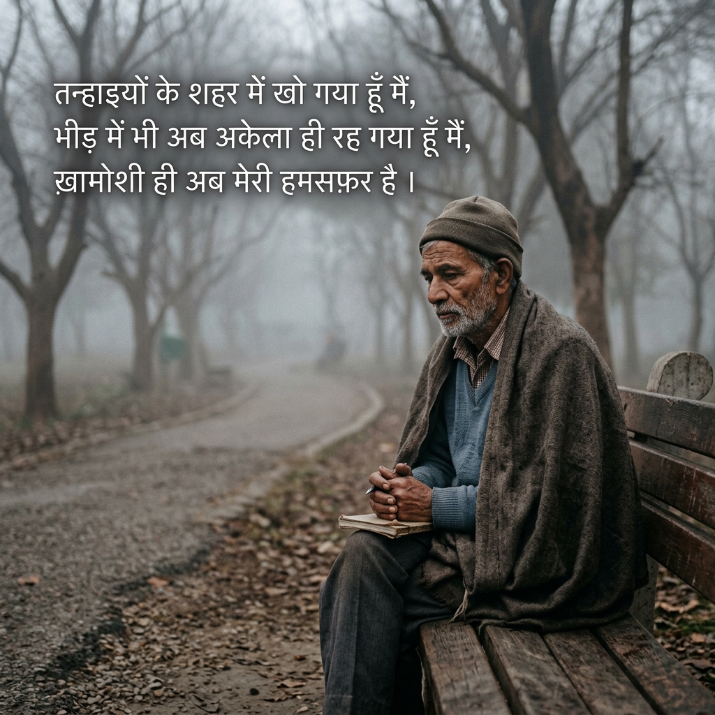 Alone Shayari in Hindi
