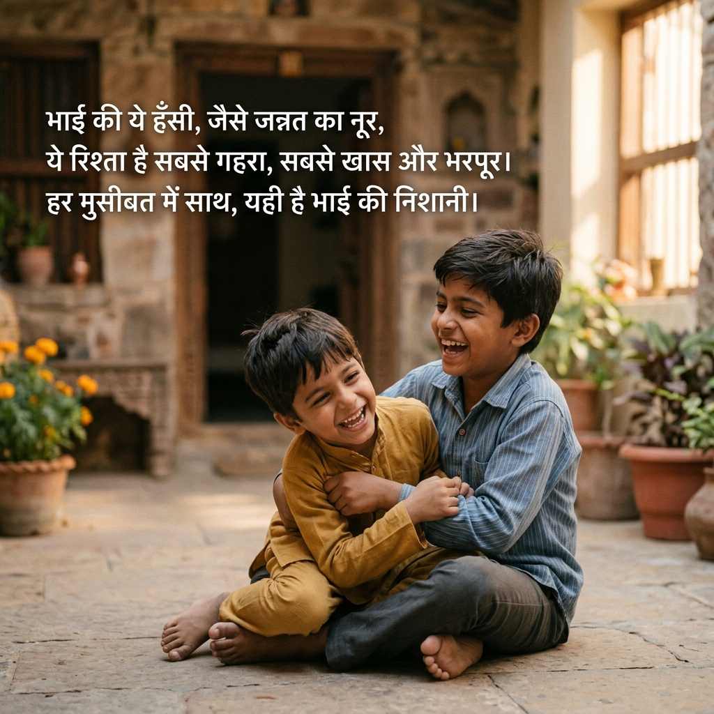 Brother Shayari in Hindi