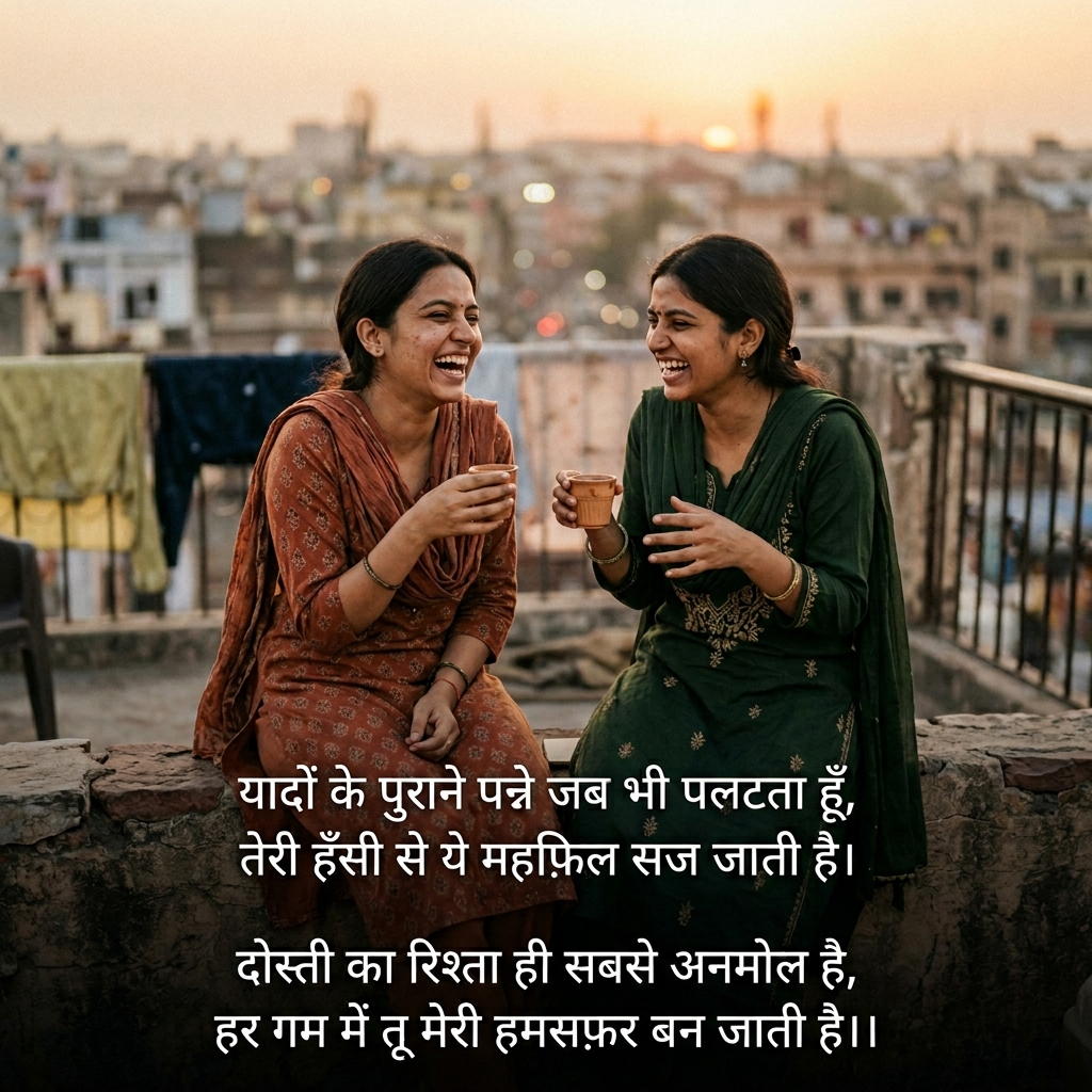 Dosti (Friendship) Shayari in Hindi