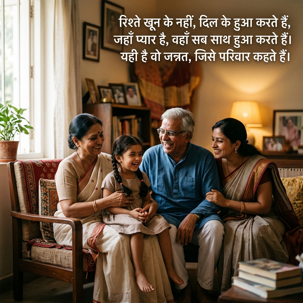 Family Shayari in Hindi