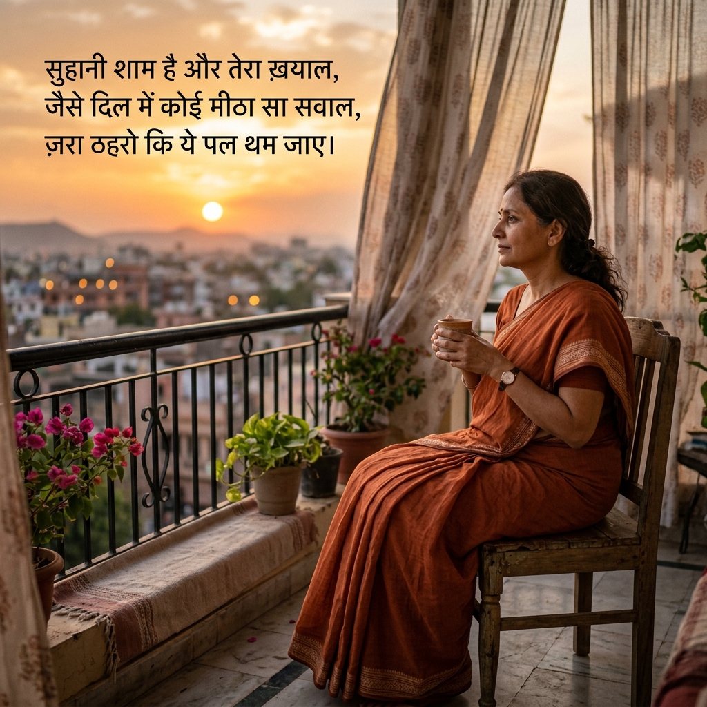 Good Evening Shayari in Hindi