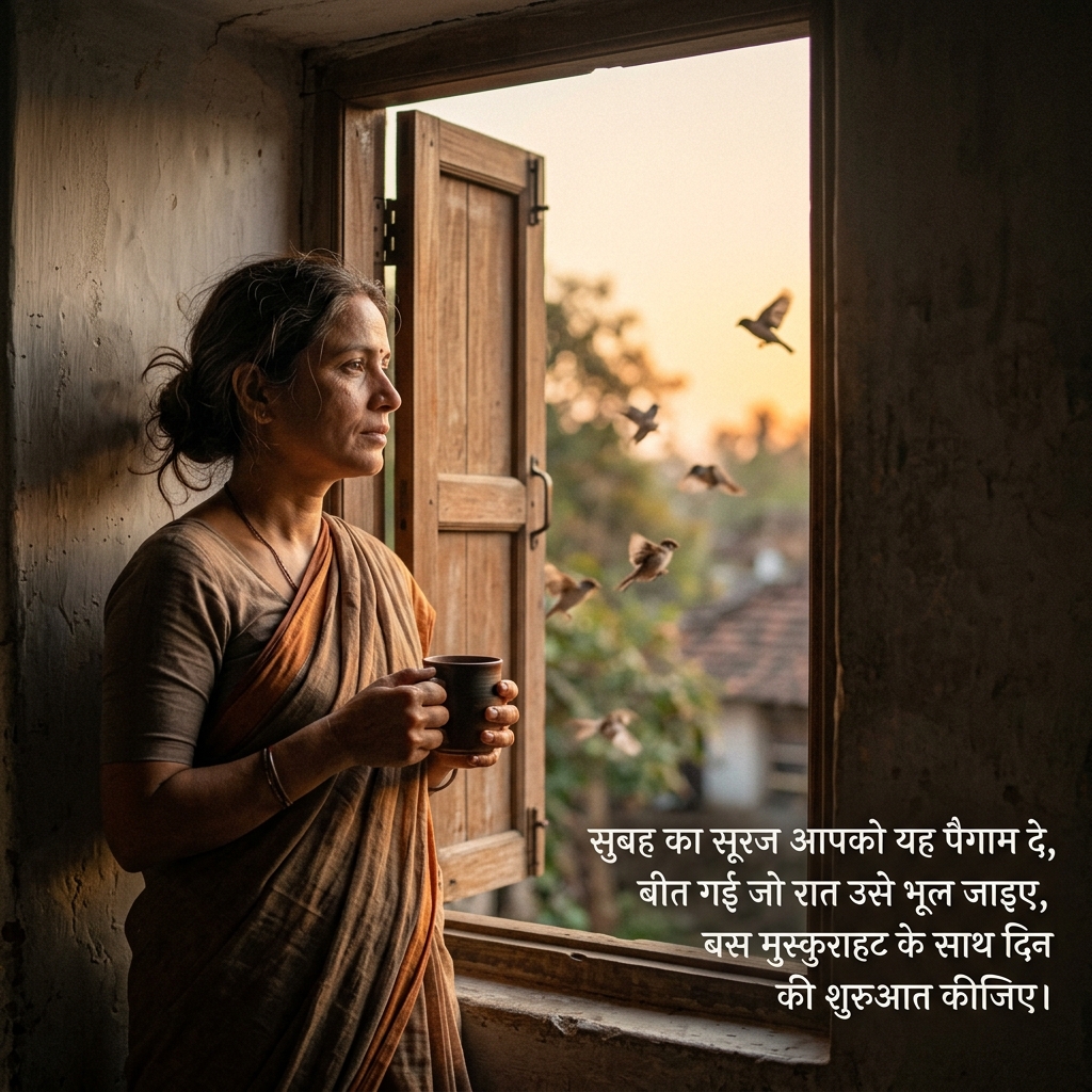 Good Morning Shayari in Hindi