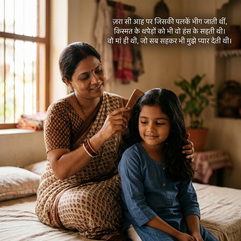 Maa Shayari (Mother) in Hindi