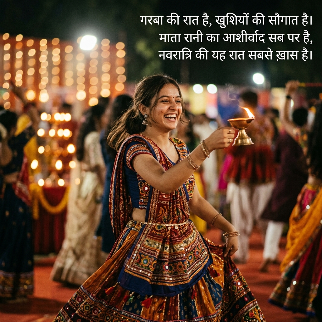 Navratri Shayari in Hindi