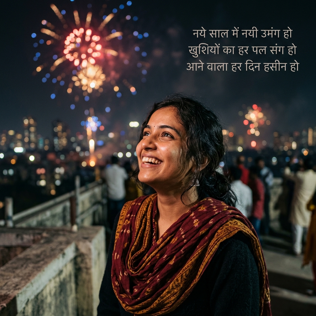 New Year Shayari in Hindi