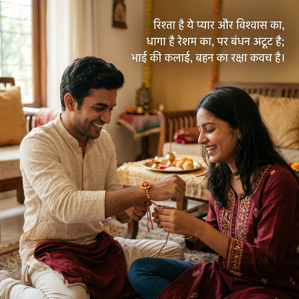 Raksha Bandhan Shayari in Hindi